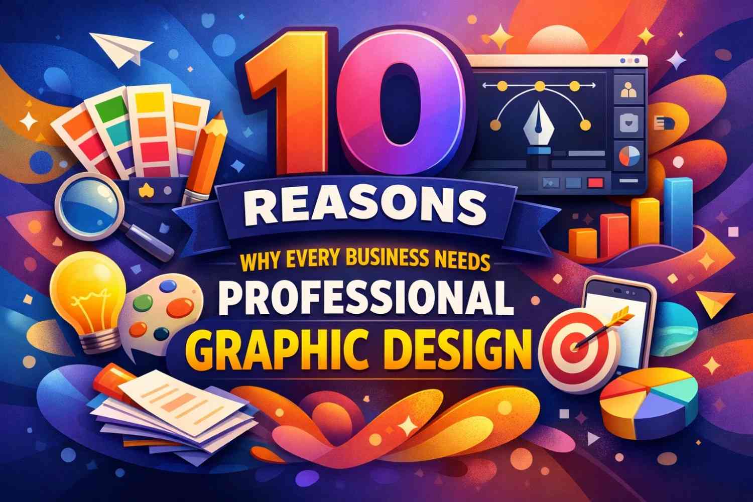 10 Reasons Why Every Business Needs Professional Graphic Design