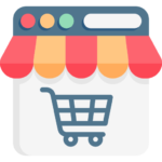 E-commerce services icon