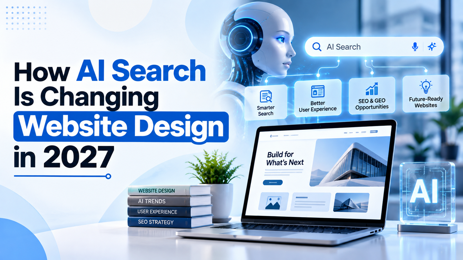 AI search and website design